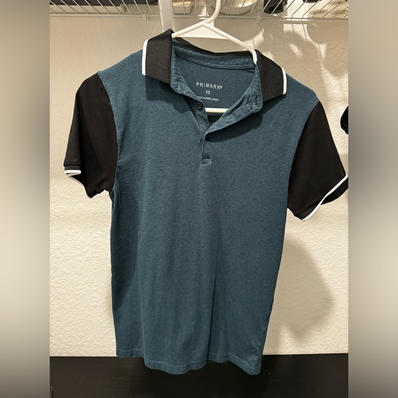 Primark Other - Men Black & Blue Primark Polo Size: XS